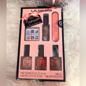 La color Nail set